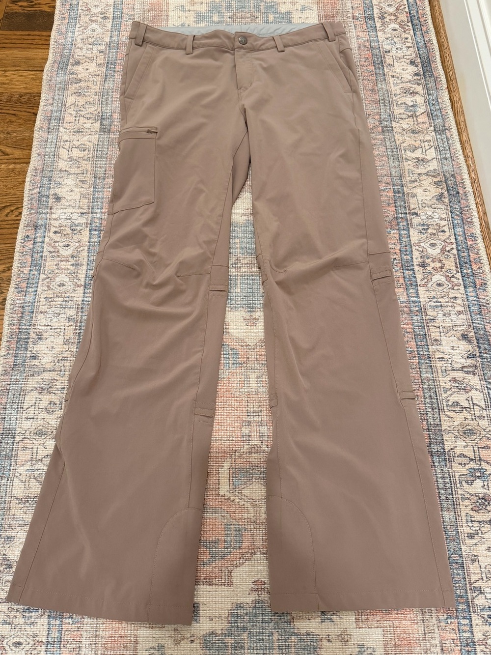 REI Roll-Up Hiking Pant Women 12 Khaki
Versatile Outdoor Travel Stretch Size 12
